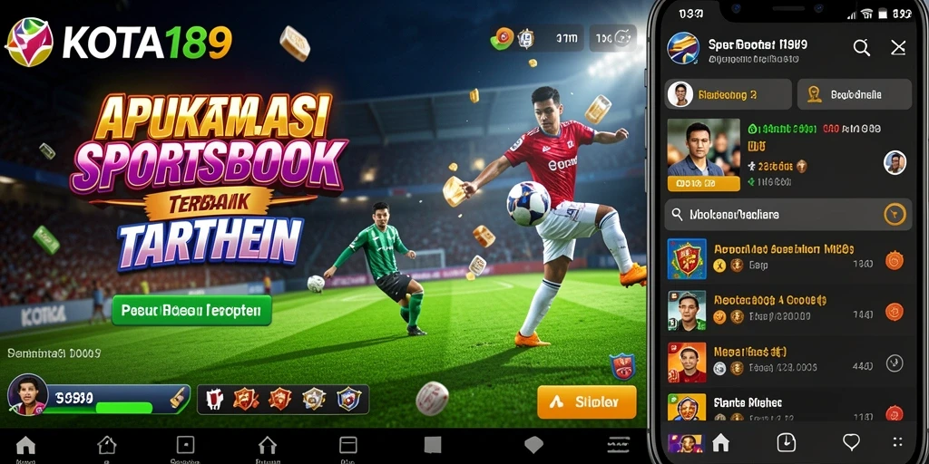 Tampilan screenshot KOTA189 dengan fitur taruhan olahraga yang menarik.