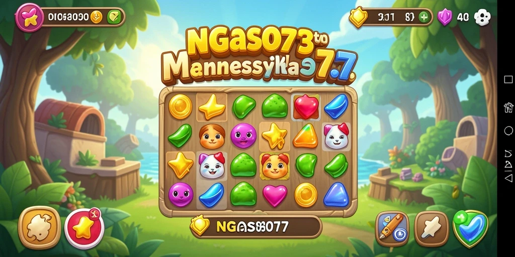 Gameplay seru NGASO77 yang menantang dan penuh warna.